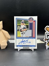 Alonzo Tredwell 2023 USA Baseball Stars and Stripes Patch Auto (DTR)