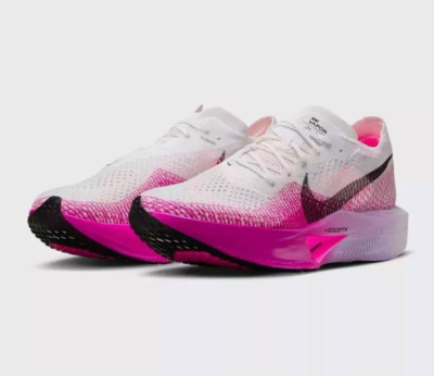 Nike ZoomX VaporFly Next% 3 'White Vivid Purple' DV4129-104 Men's Size 11.5 NBY