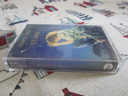 SIMPLY RED STARS 1991 WARNER MUSIC AUDIO CASSETTE ALBUM - Picture 2 of 6