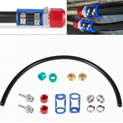 800-671 A/C Air Conditioning Line Splice Repair Kit for 3/8 Line With ...