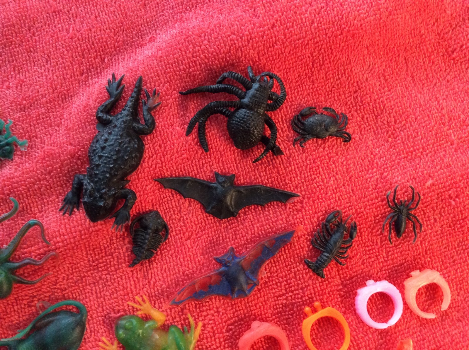 LOT OF 60 CREEPY CRAWLERS 1960'S SOFT PLASTIC COLLECTIBLE TOYS eBay