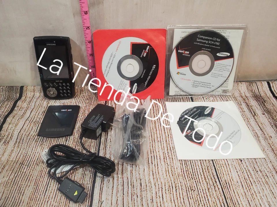 TELÉFONO CELULAR SAMSUNG SCHI760 WINDOWS RARO LEER Foto 3 de 4