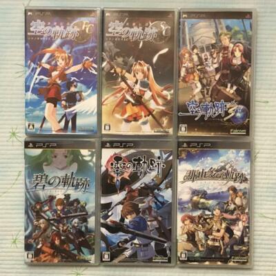 Sora no Kiseki FC SC the 3rd Zero Ao Nayuta no Kiseki PSP 6Games Japan Tested