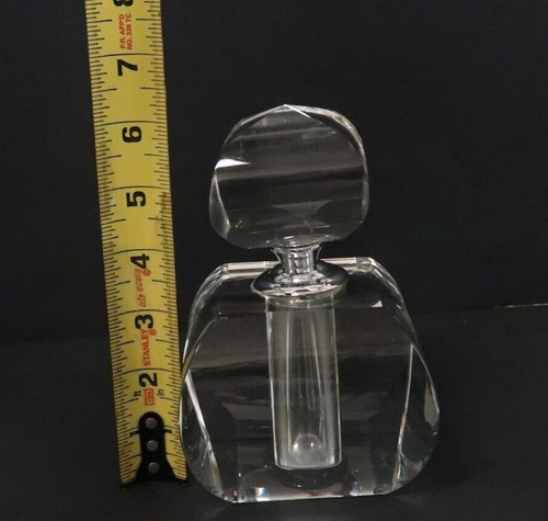 BOTELLA DE PERFUME ZODAX CRISTAL 6" CON APLICADOR ~PESADA~ - Imagen 15 de 17