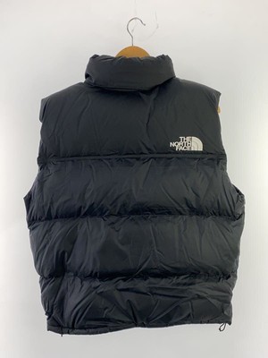 THE NORTH FACE DOWN VEST NUPTSE NUPSI L NYLON BLACK ND92338 Used 