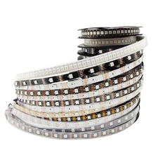 WS2815 DC 12V RGB Individually Addressable LED Strip 30/60/144Leds/M Tape Light