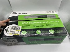 Cyber Home DVR-1200 DVD Player/Recorder, with Remote, New Open Box