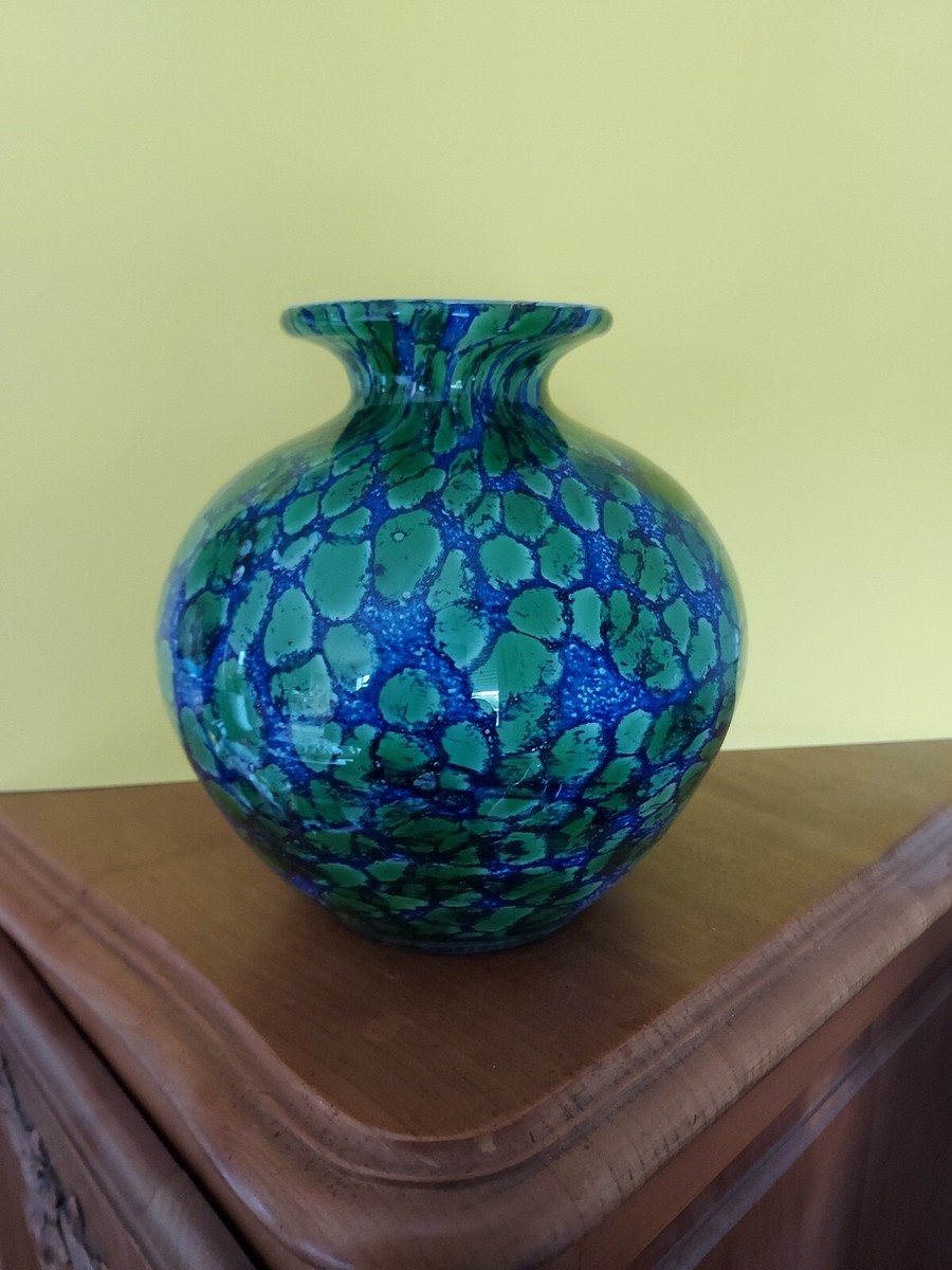 Vase en verre soufflé la Rohère anton Vaud