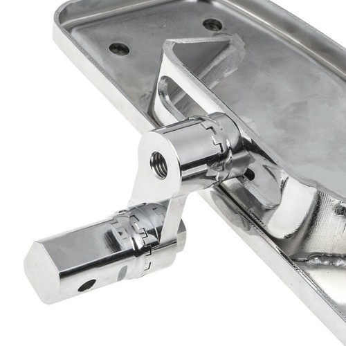 Pair Front/Rear Floorboards Foot Pegs Pedal For Honda Suzuki Yamaha Kawasaki US - Picture 9 of 12