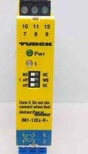 TURCK  IM1-12EX-R  SWITCHING AMPLIFIER SAFETY RELAY 7541226