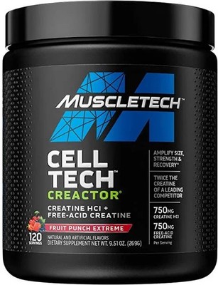 Muscletech Cell Tech Creactor Fruit Punch Extreme 269 grams
