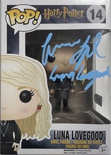🔥Funko Pop! Harry Potter: Luna Lovegood #14 Rare Signed Evanna Lynch W/COA!🔥