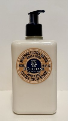 L'Occitane En Provence Hands & Body Ultra Rich Wash 5% Shea Butter Pump (16.9oz)