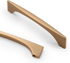 Amerdeco 10 Pack 5" Champagne Bronze Cabinet Pulls ZH0085