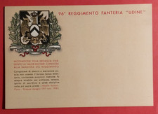 CARTOLINA 96° REGGIMENTO FANTERIA UDINE - N°1 ( C 106 )