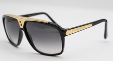 Louis Vuitton Evidence Z0350W Black  Gold Unisex Sunglasses - 66-7