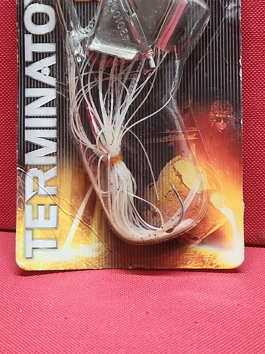 RARE Terminator SUPER STAINLESS Series 1/2 oz Original Buzzbait NEW Blue Glimmer - Image 7