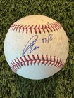OAKLAND ATHLETICS SHOTARO MORII AUTOGRAPHED MLB USED BASEBALL