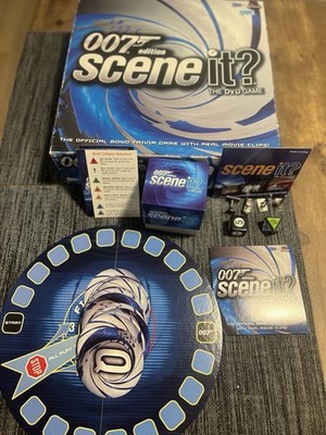 Scene It 007 Edition James Bond The DVD Game Family Fun One Card Miss See Photo