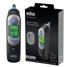 Braun ThermoScan 7 Digital Ear Thermometer for Adults, Babies & Infants
