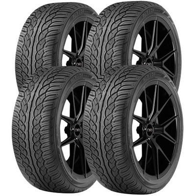 (QTY 4) 225/60R18 Yokohama Parada Spec-X 100H SL Black Wall Tires