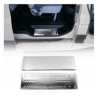 Einstiegsleisten TüRschweller FüR Renault Trafic 2001-2014 Edelstahl Chrom 2Tlg