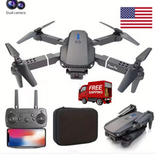 Drone 2026 4K HD Dual Camera WiFi FPV RC Foldable Quadcopter Remote