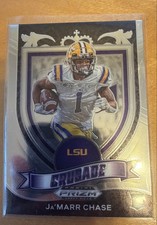 2021 Panini Prizm Draft Picks - Crusade Ja'Marr Chase #162 Silver Prizm (RC)