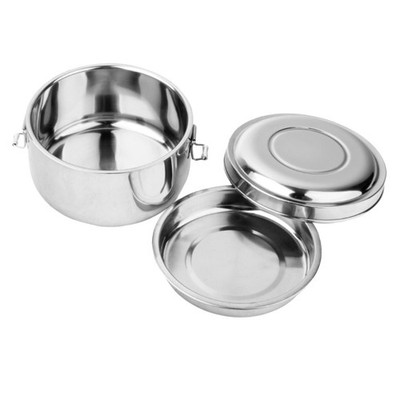Tragbare Isolierte Lunchbox Brotbüchse Edelstahl Lebensmittelbehälter
