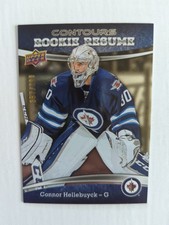 2015-16 Upper Deck Contours Rookie Resume 357/399 Connor Hellebuyck Rc #RR-24 
