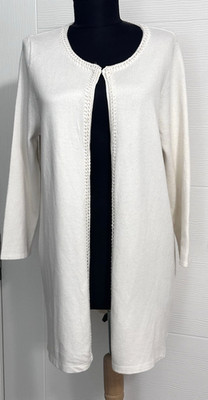 Hemisphere Strickjacke Baumwolle  Kaschmir  Gr. 36
