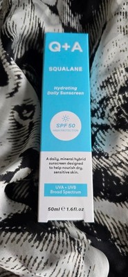 Q+A Squalan verpackt feuchtigkeitsspendender täglicher Sonnenschutz LSF 50