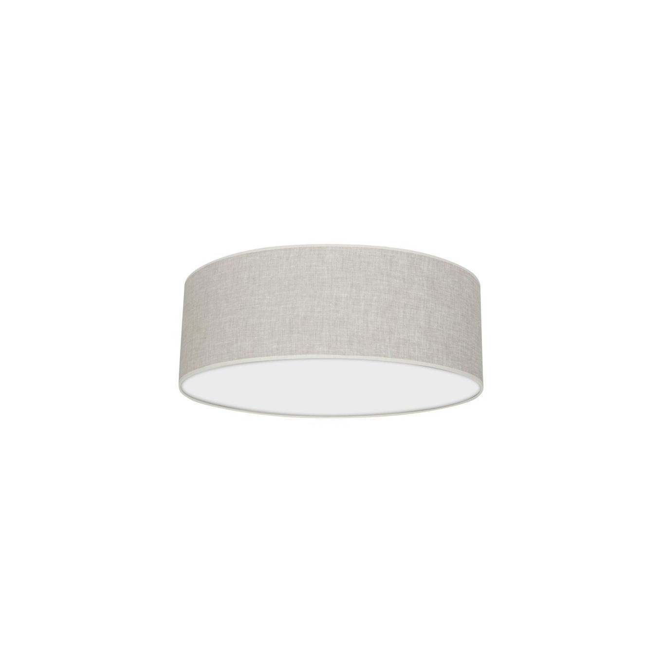 Eko-Light Leano Ceiling Light, Grey, Linen Fabric, Ø 50 Cm - Image 2