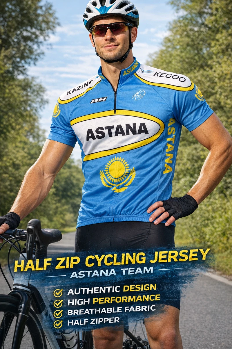 astana cycling jersey products for sale | eBay