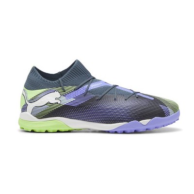 PUMA Future 7 Pro Cage Soccer Mens Green, Purple Sneakers Athletic Shoes 1079230