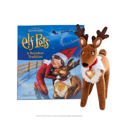 Elf Pets: A Reindeer Tradition - Includes Beautifully Small, Brown