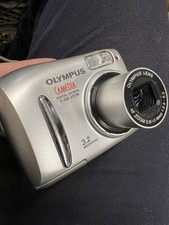 Olympus Digital Camera Camedia D-535 Zoom 3.2MP Silver Tested