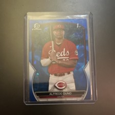 Alfredo Duno 2023 Bowman Chrome Sapphire 1st BCP-238 Cincinnati Reds