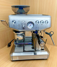 Breville Barista Express Impress Espresso Machine - BES876BSS1BNA1 (Silver)