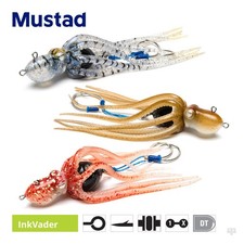 Mustad InkVader Octopus Jig Lures - Cod Snapper Wreck Deep Sea Fishing Tackle