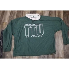 Tennessee Tech Golden Eagles Gear For Sports Green XL Windbreaker Mens TTU