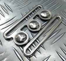 Boucle De Ceinture De Remplacement Genuine British Nurses Lot Chrome NEUF