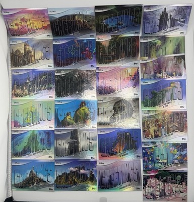 2025 Topps Disney Wonder Castles, Cottages, and Casas - Complete Your Set!