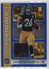 2020 Donruss Optic Rookie Phenoms Blue Hyper Prizm Anthony McFarland Jr 7eo
