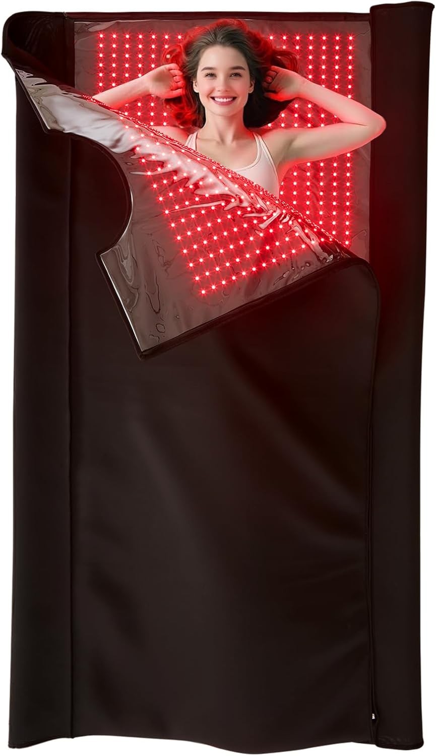 Red Light Therapy Mat 2680LEDs Full Body Infrared Light Blanket for Pain Relief
