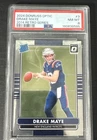 2024 Panini Donruss Optic - 2014 Retro Series Drake Maye #3 (RC) PSA 8