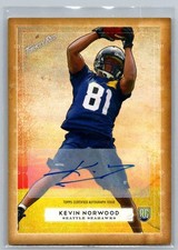 2014 Topps Turkey Red Autographs  Kevin Norwood 72