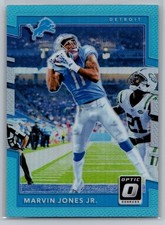 2017 Donruss Optic #80 Marvin Jones Jr. Aqua Prizm /299 Lions NM-MINT++