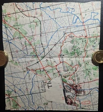 WWII Adversity Red Cross Cover Printed On France Map APO 873 Germany 1946 Wow!