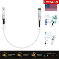 10G SFP DAC Twinax Cable 0.5M - Compatible with Ubiquiti, Cisco, Netgear
